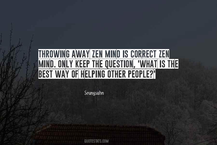 Throwing People Away Quotes #1649501