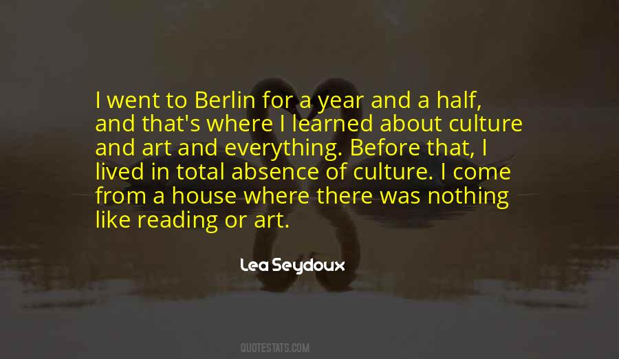 Quotes About Culture And Art #1731007