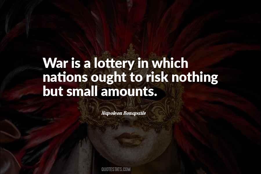 Quotes About Lottery #1075570