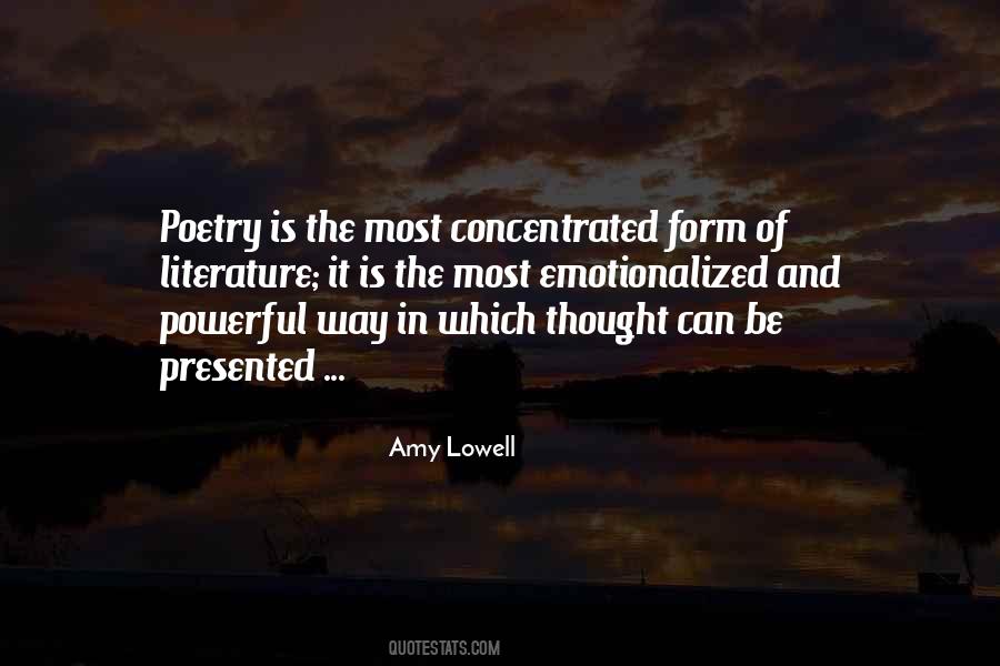 Quotes About Poetry And Literature #158827