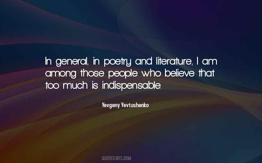 Quotes About Poetry And Literature #1777519