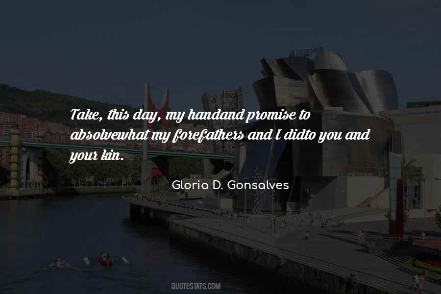 Gonsalves Quotes #1019175