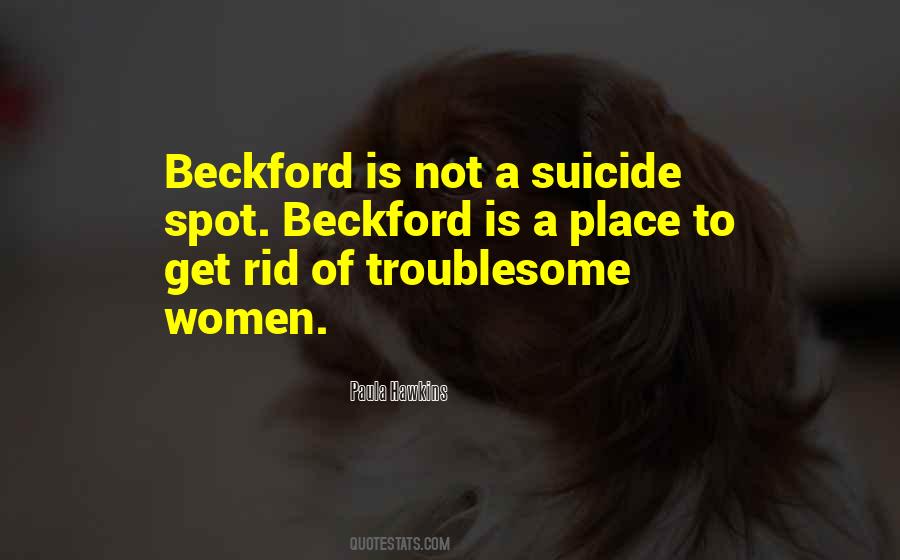 Troublesome Women Quotes #1530288