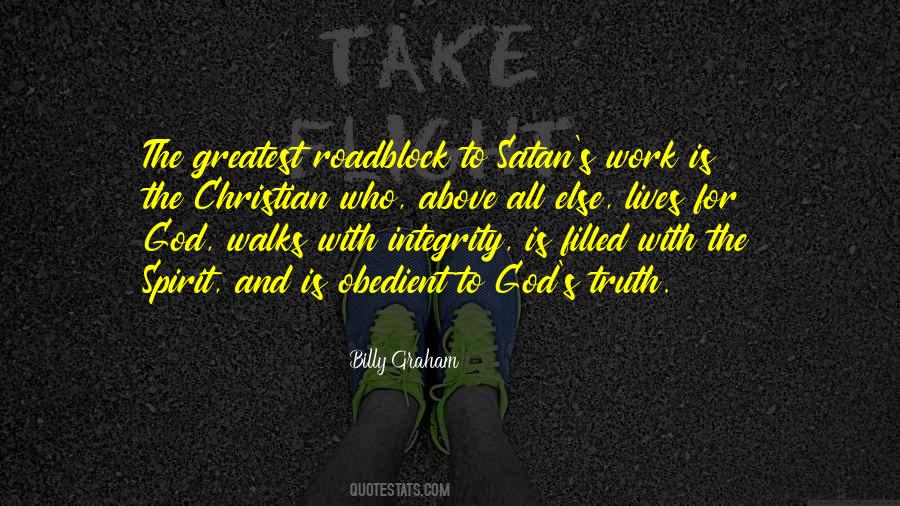 Quotes About The Devil's Work #1359715