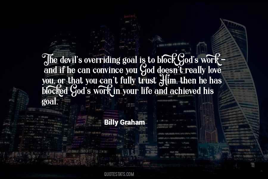 Quotes About The Devil's Work #1840798