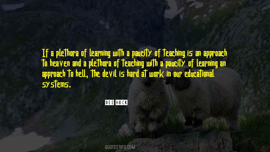 Quotes About The Devil's Work #673815
