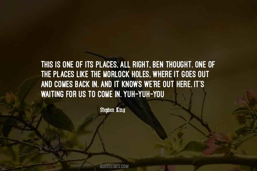 Where We Come Quotes #122915