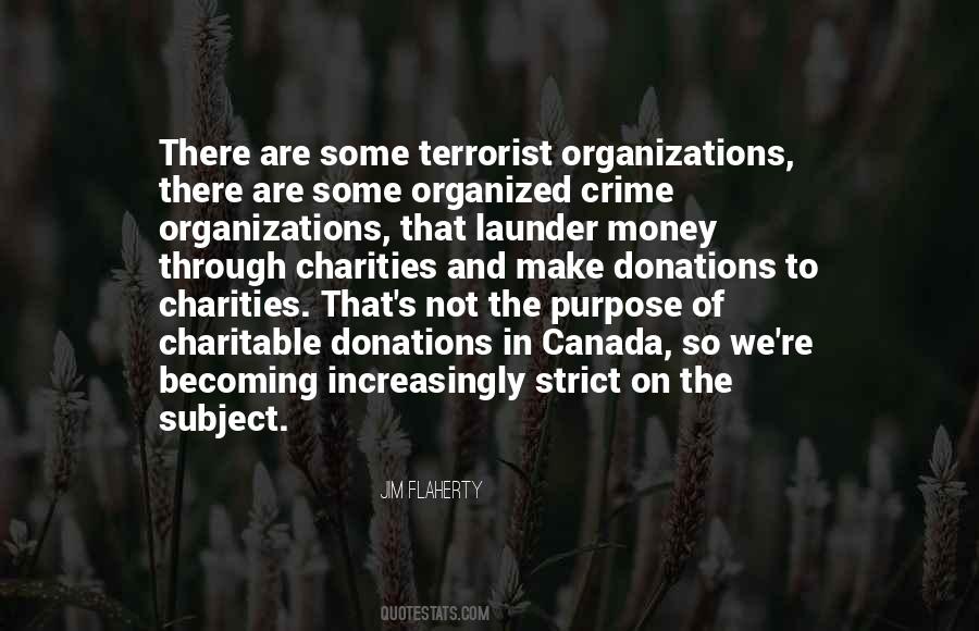Charitable Donations Quotes #376522