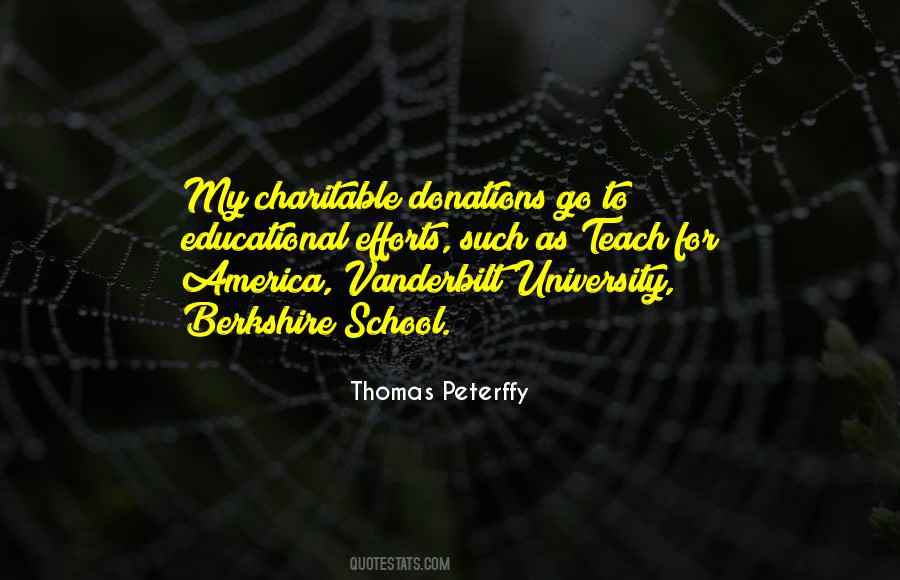 Charitable Donations Quotes #786235