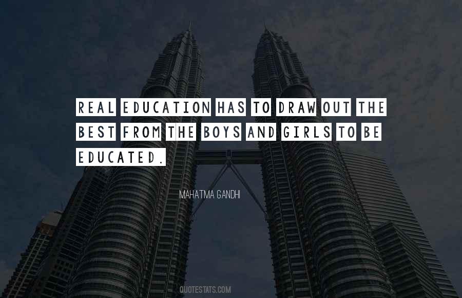 Be Educated Quotes #743503