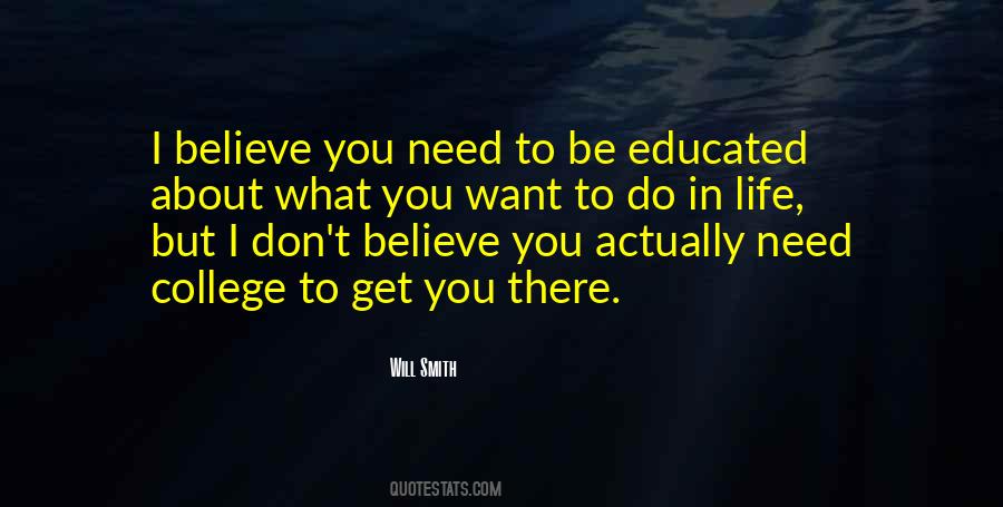 Be Educated Quotes #820502