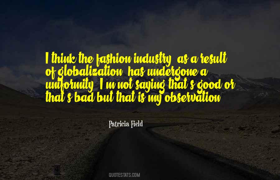 Quotes About Fashion Industry #1480264