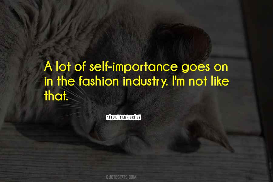 Quotes About Fashion Industry #1659460