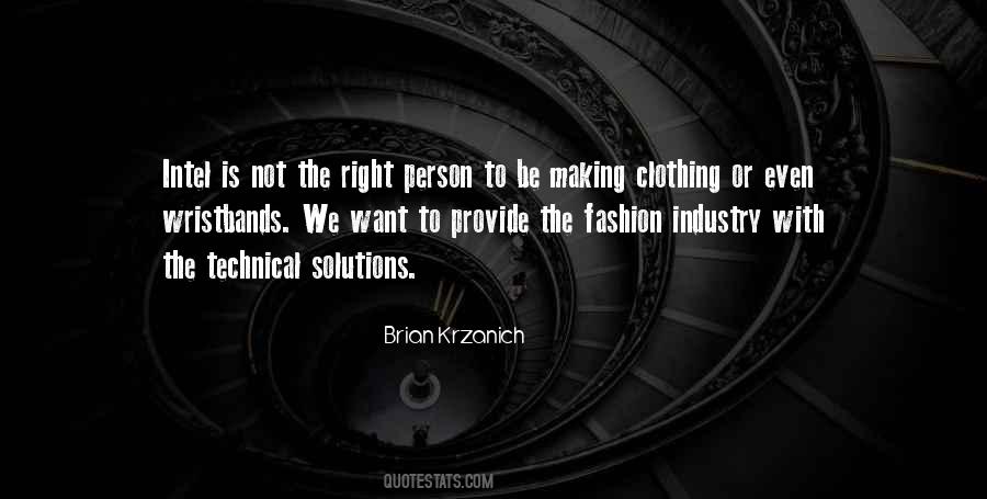 Quotes About Fashion Industry #1768621