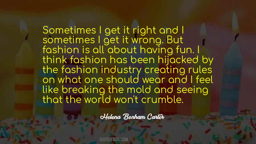 Quotes About Fashion Industry #216186