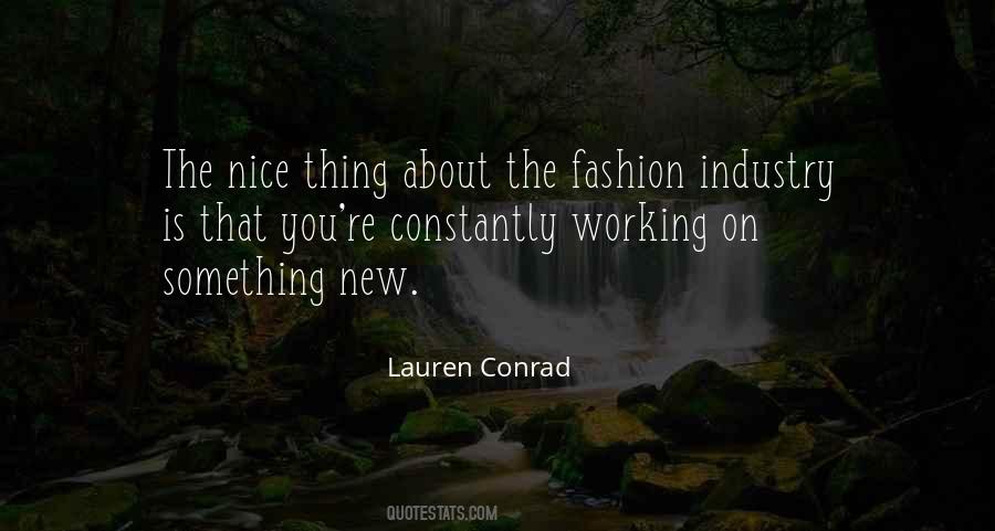 Quotes About Fashion Industry #883423