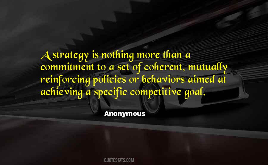 Quotes About Competitive Strategy #1222175