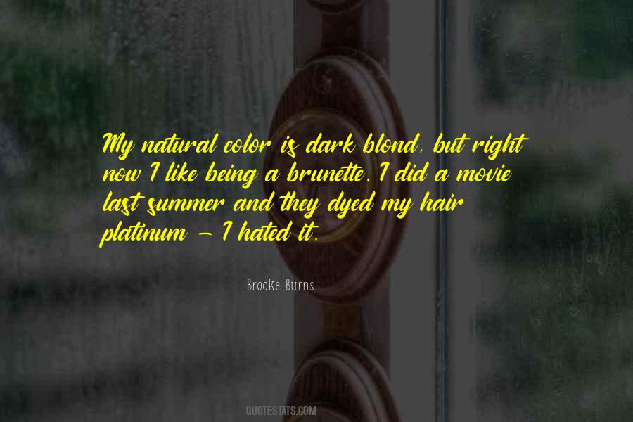 Quotes About Hair Color #760963