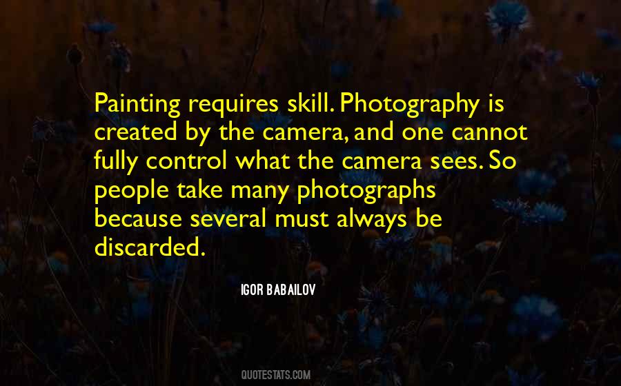 Quotes About Photography And Painting #1358117