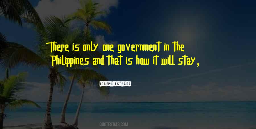 Quotes About Philippines Government #604453