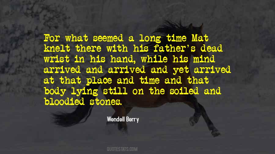 Death Of His Father Quotes #1479945