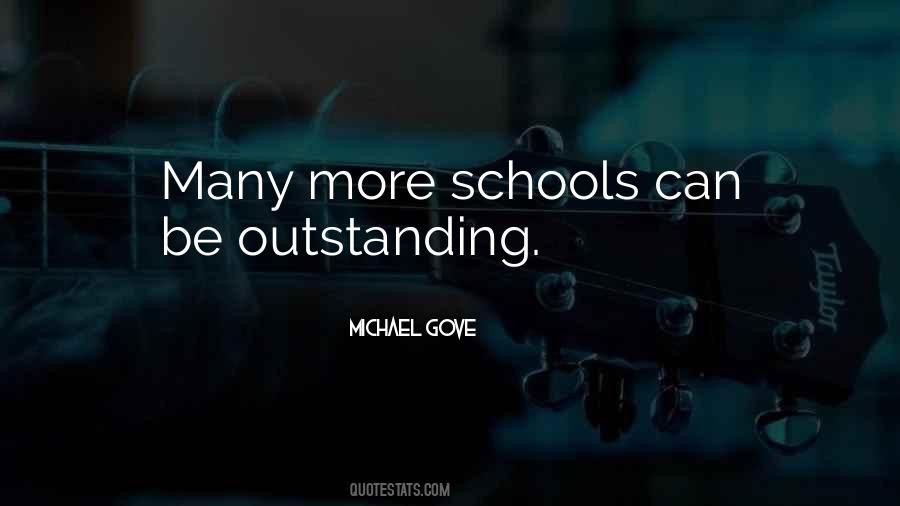Quotes About Outstanding Schools #1185487
