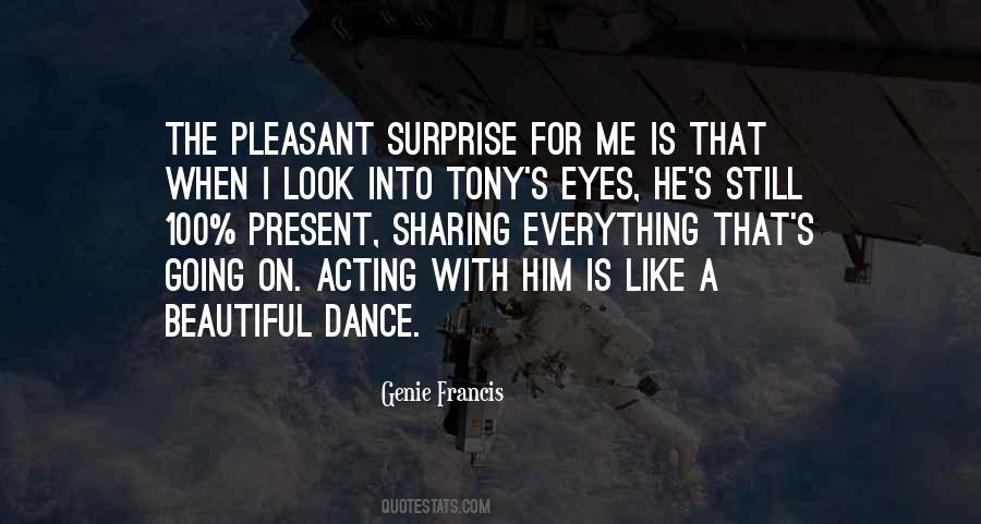 Pleasant Surprise Quotes #154599