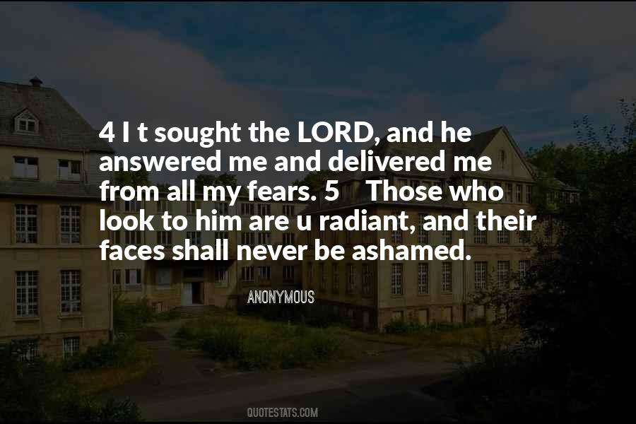 Who Fears The Lord Quotes #513055