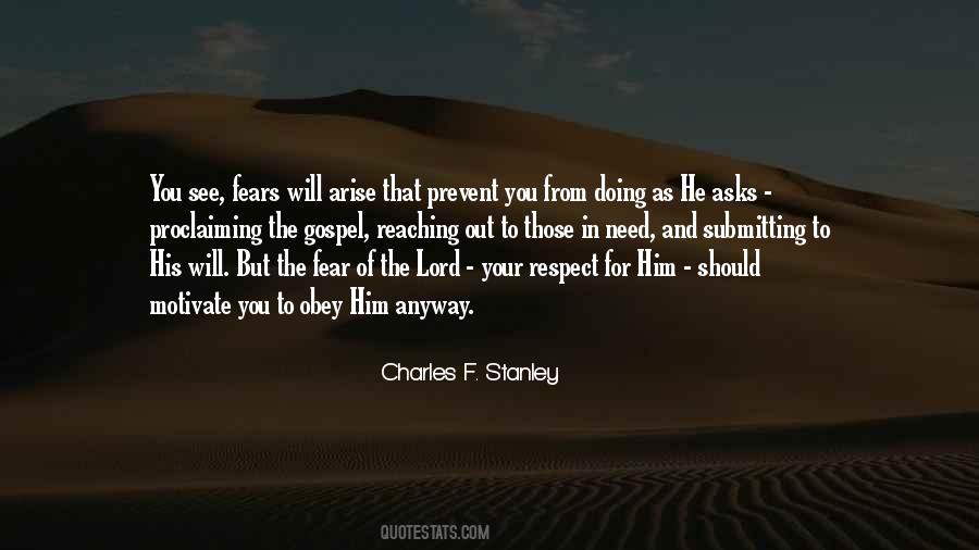 Who Fears The Lord Quotes #712235
