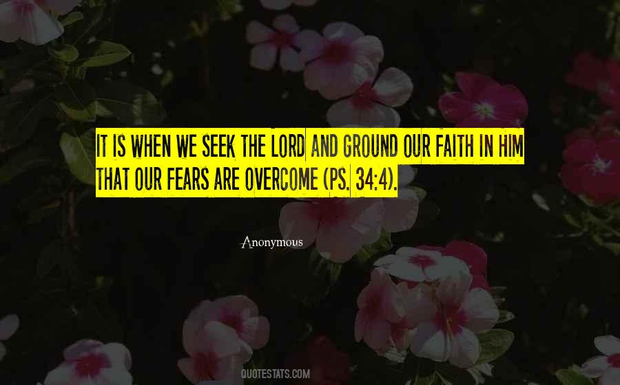Who Fears The Lord Quotes #769456