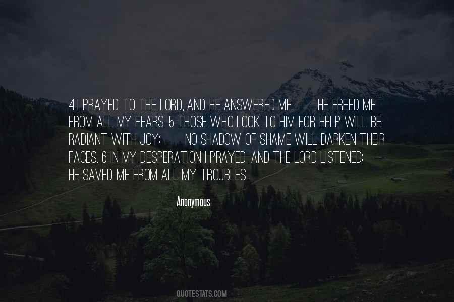 Who Fears The Lord Quotes #812761