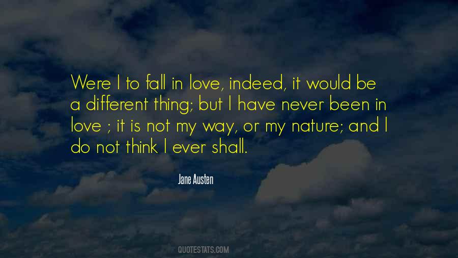 Quotes About Never Fall In Love #452320