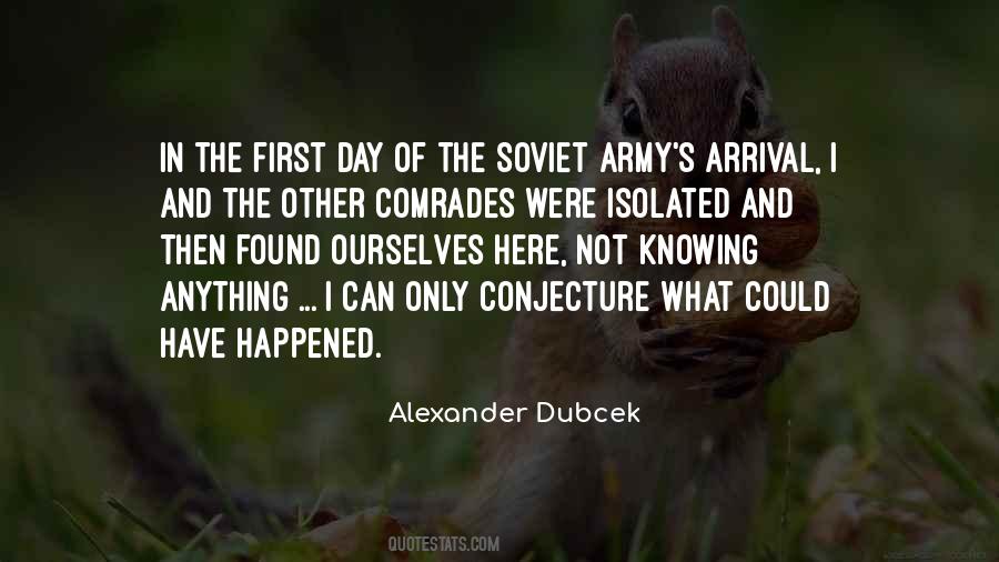 Quotes About Comrades #254740