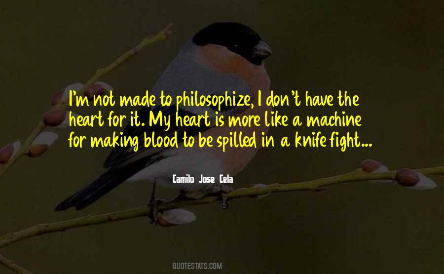 Quotes About A Knife #1152922