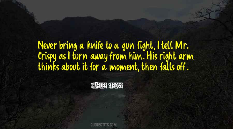 Quotes About A Knife #1282196