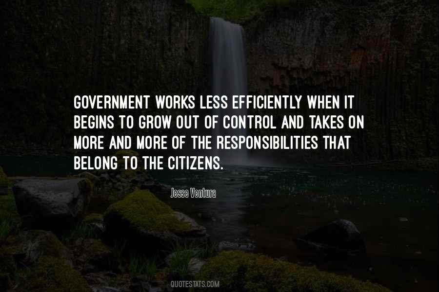 Quotes About Responsibilities Of Citizens #1447099