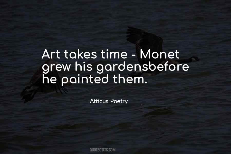 Art Monet Quotes #1405876