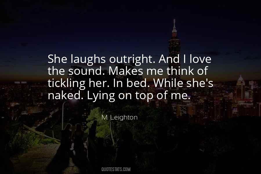 Quotes About Tickling #875822