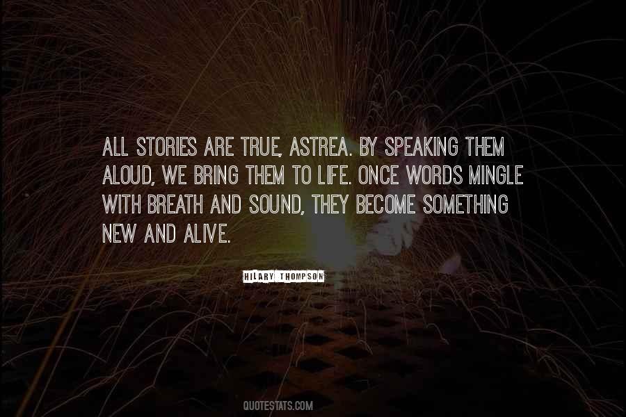 Quotes About Speaking Words #300470