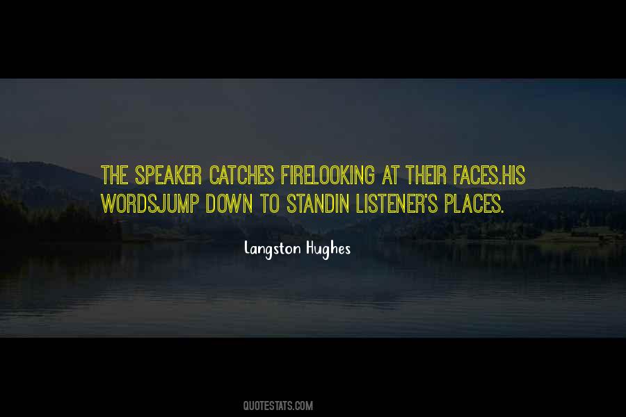 Quotes About Speaking Words #583181