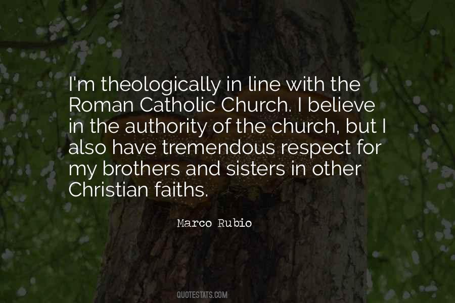 Quotes About The Roman Catholic Church #1086471
