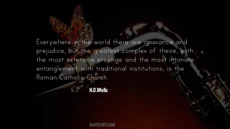 Quotes About The Roman Catholic Church #769319
