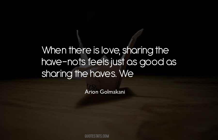 Love Sharing Quotes #108472