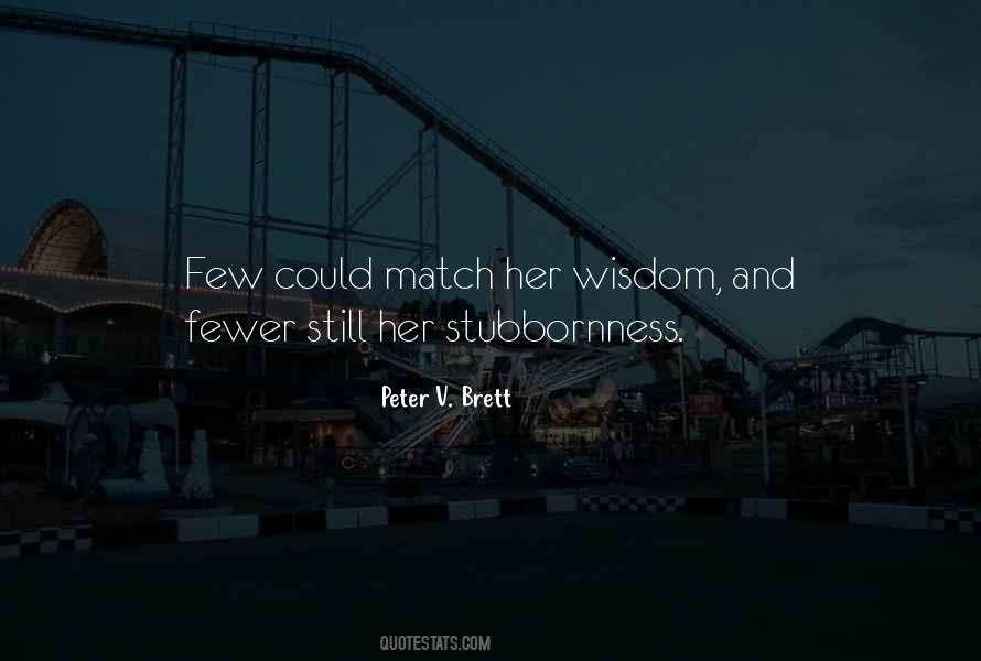 Quotes About Stubbornness #25414