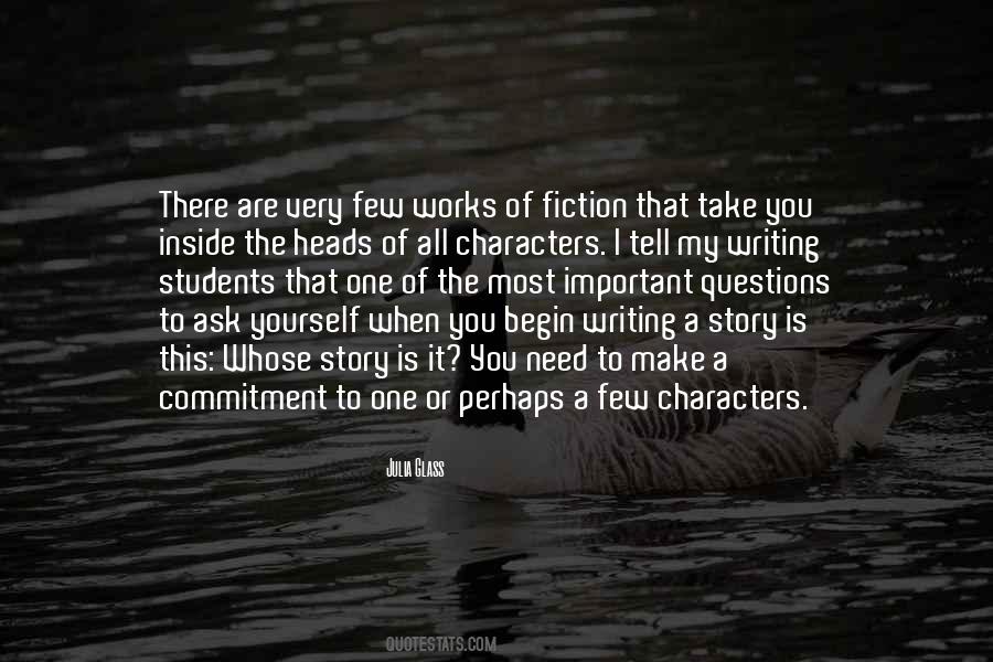 Quotes About Story Writing #106196