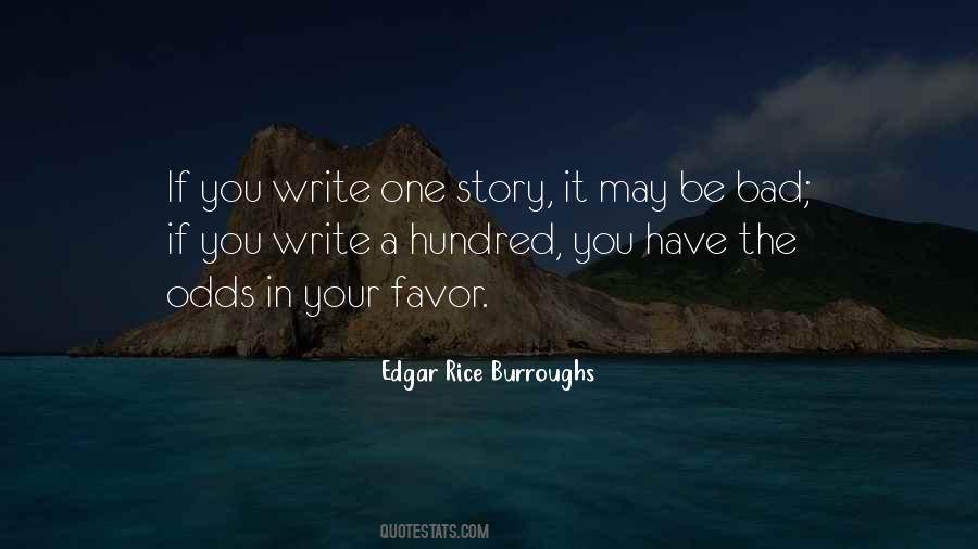 Quotes About Story Writing #40410