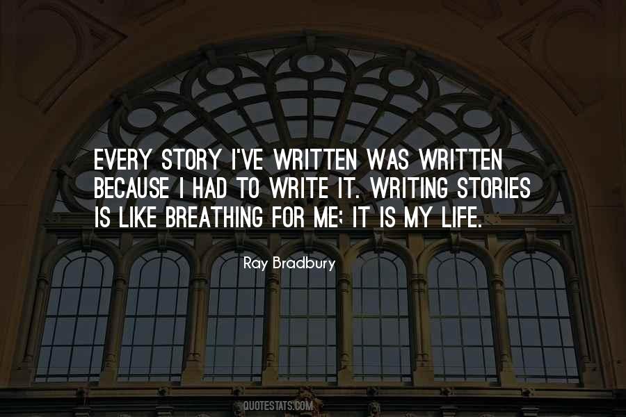 Quotes About Story Writing #61508