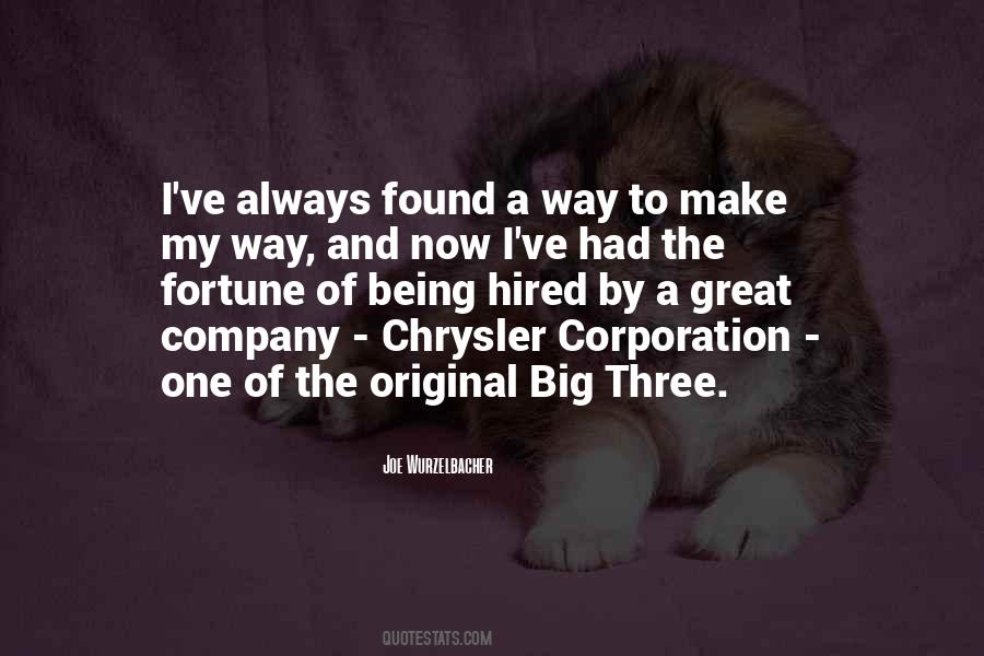 Quotes About Chrysler #13085