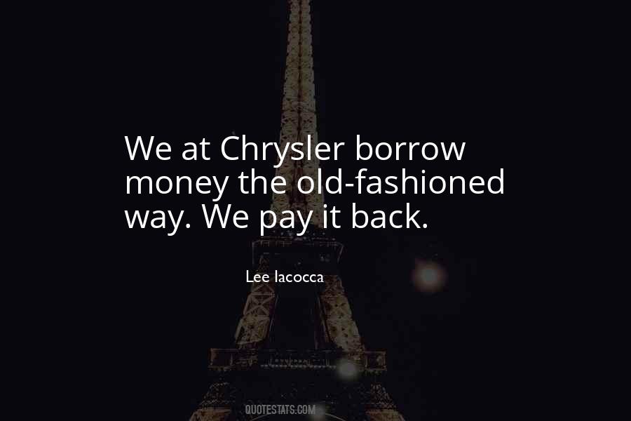 Quotes About Chrysler #1612379