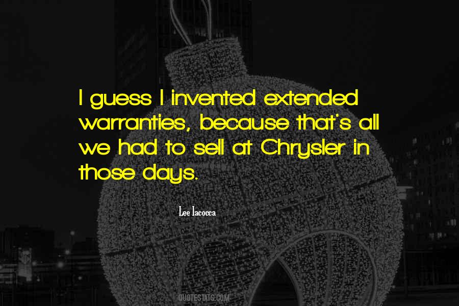 Quotes About Chrysler #227522